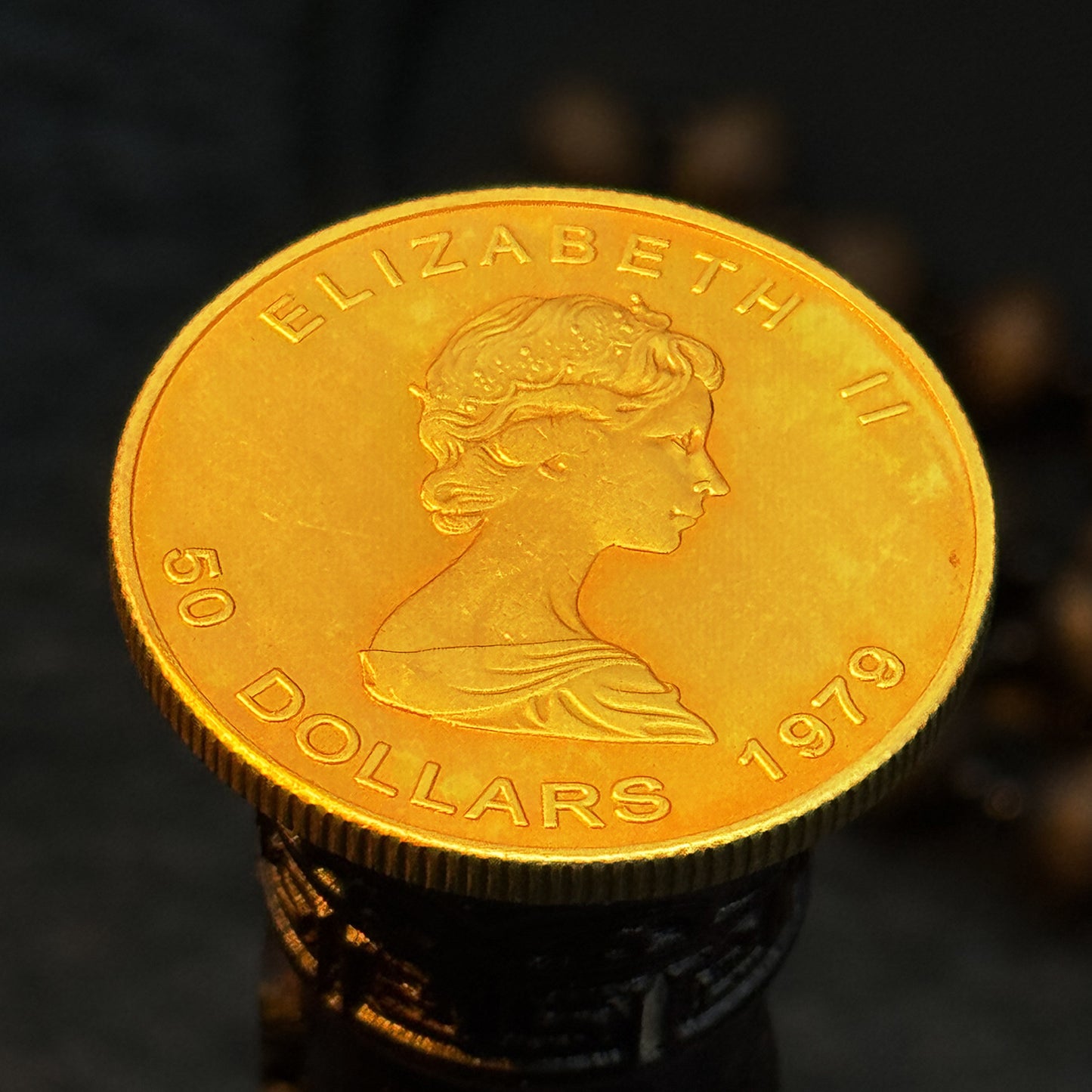 1979 Canada Elizabeth II $50 Maple Leaf Gold Coin
