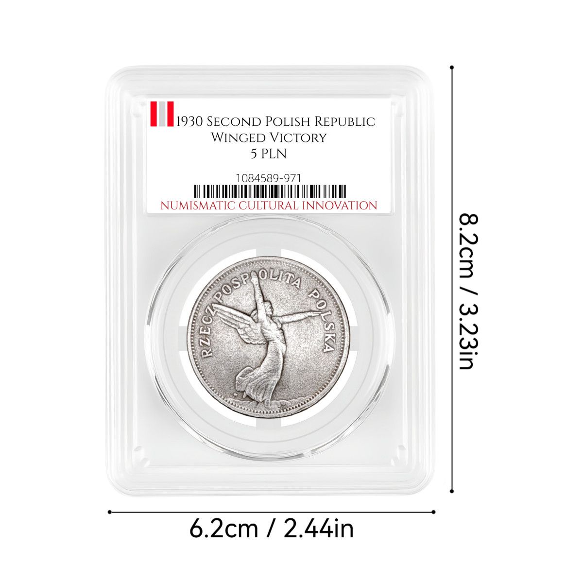 1930 Second Polish Republic Winged Victory 5 PLN