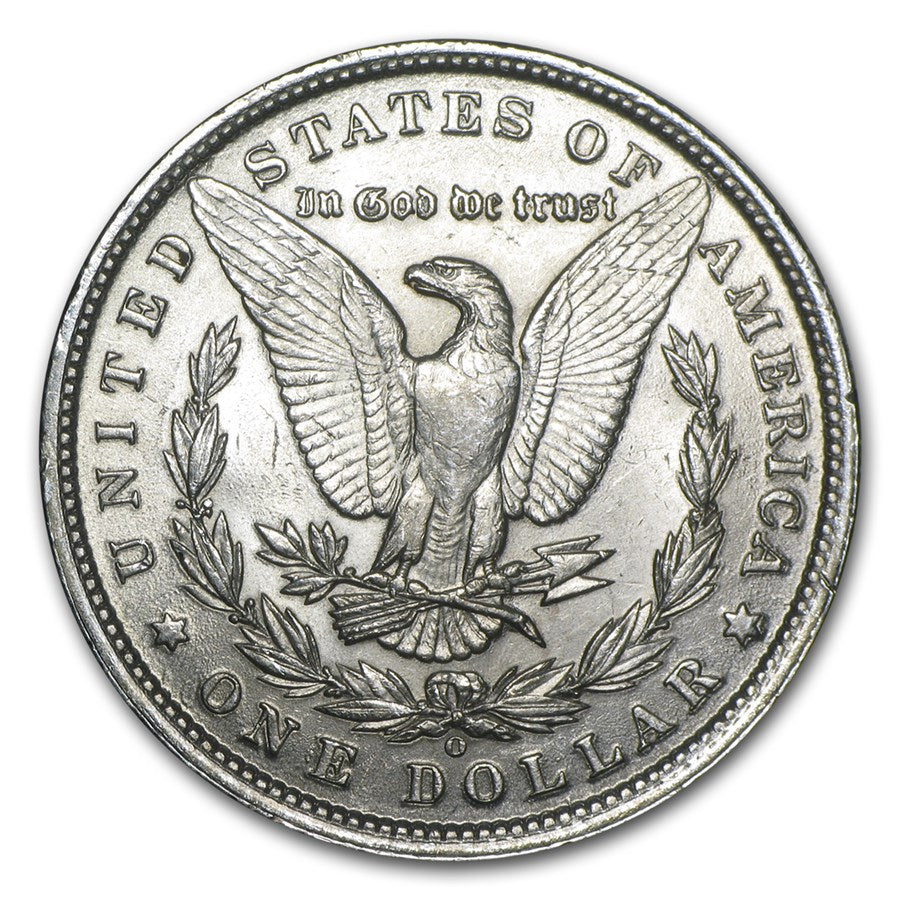 1890-O Morgan Dollar AU