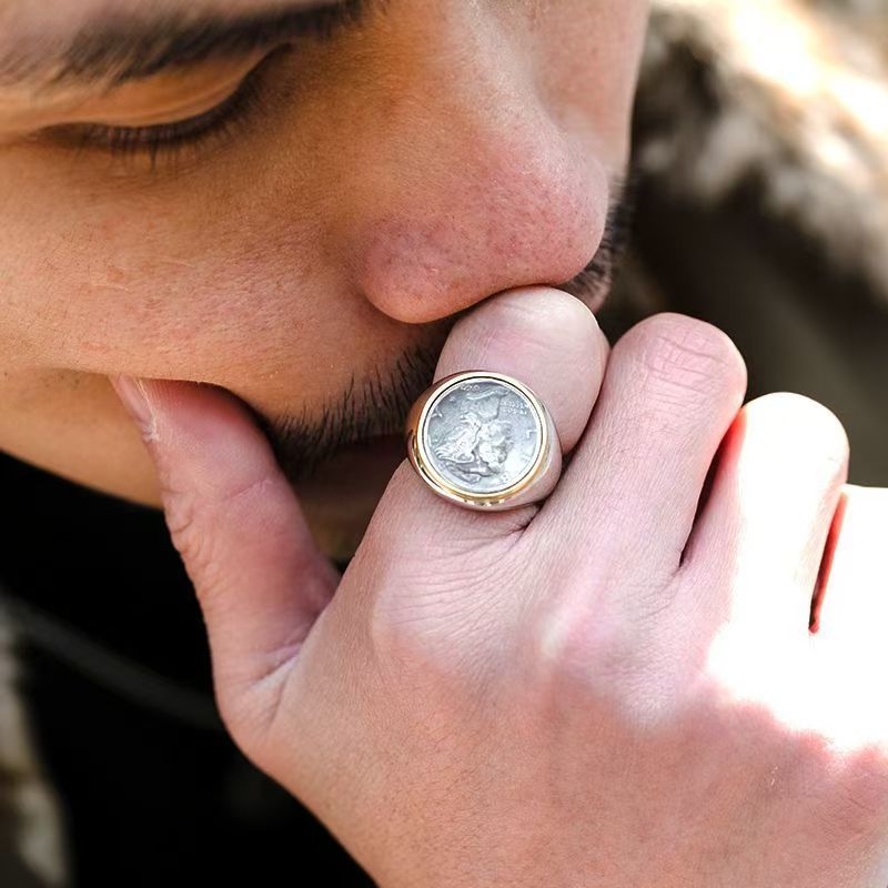 925 Sterling Silver 1949 Liberty Silver Coin Ring