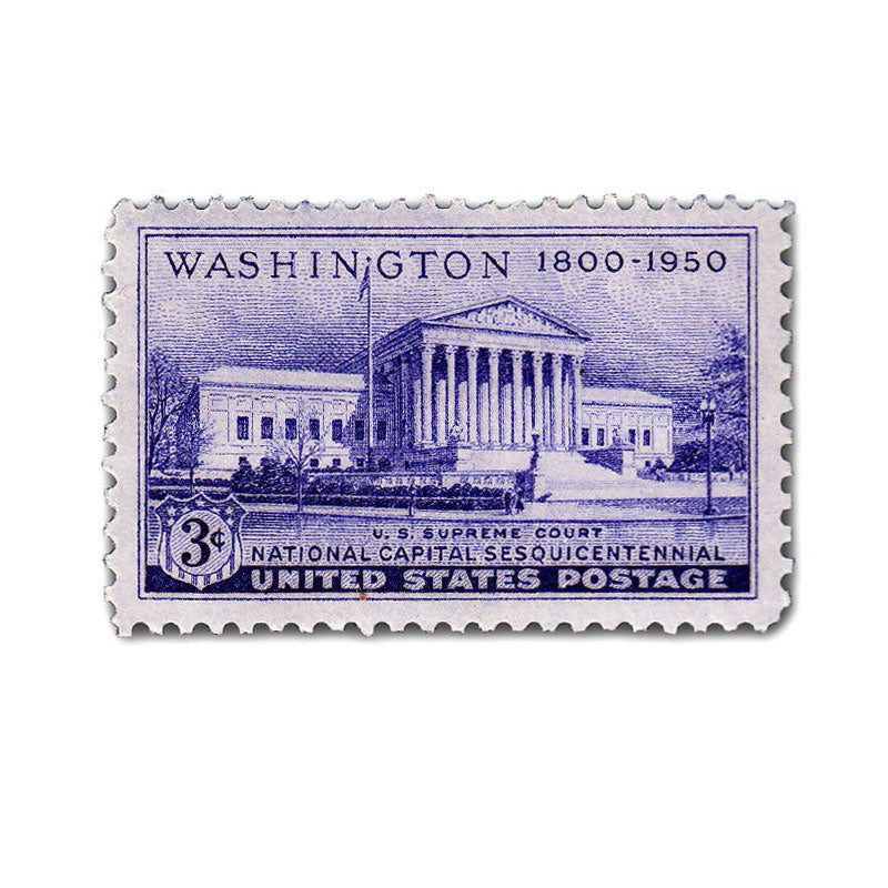 1950 U.S. Supreme Court Building Stamp