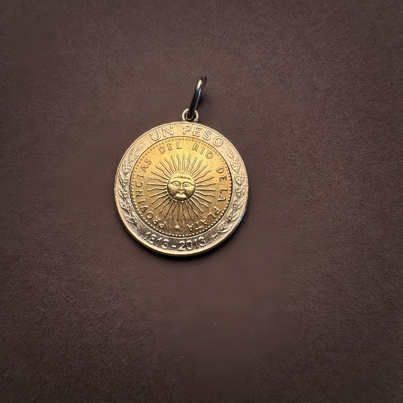 3-Country Genuine Coin Necklace