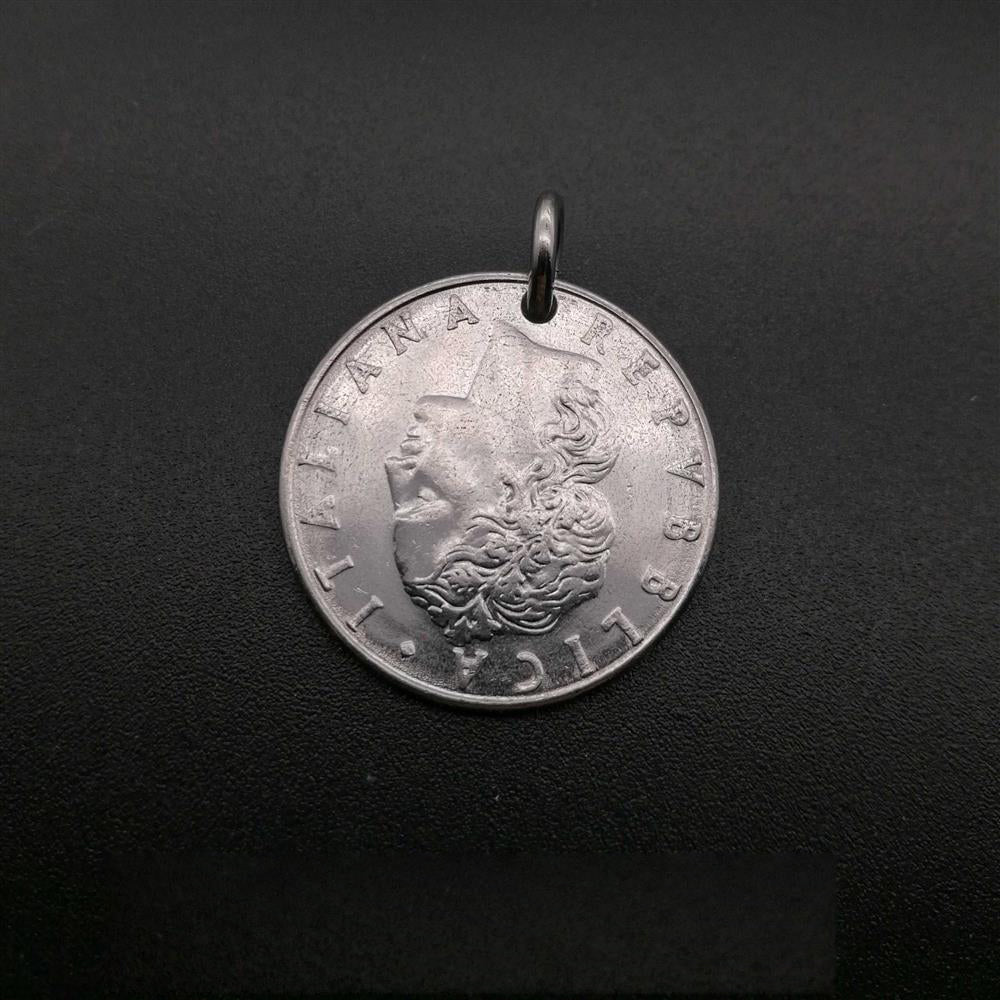 1978 Italian Blacksmith Coin Necklace