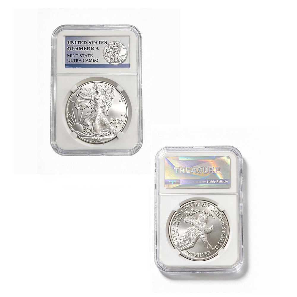 2026-P Silver Morgan Dollar Reverse Proof (250 Privy) With Air-Cushion Protective Case