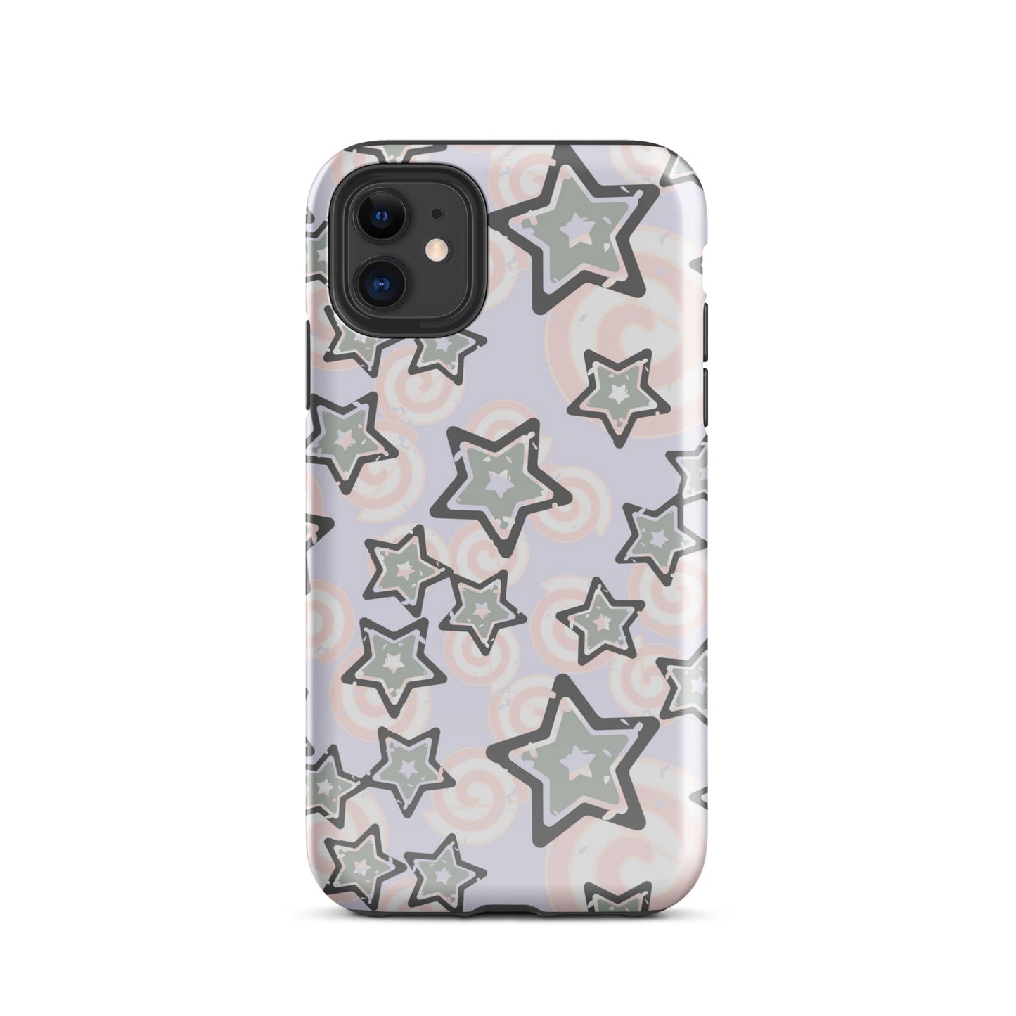 Y2K Gray Star iPhone Case
