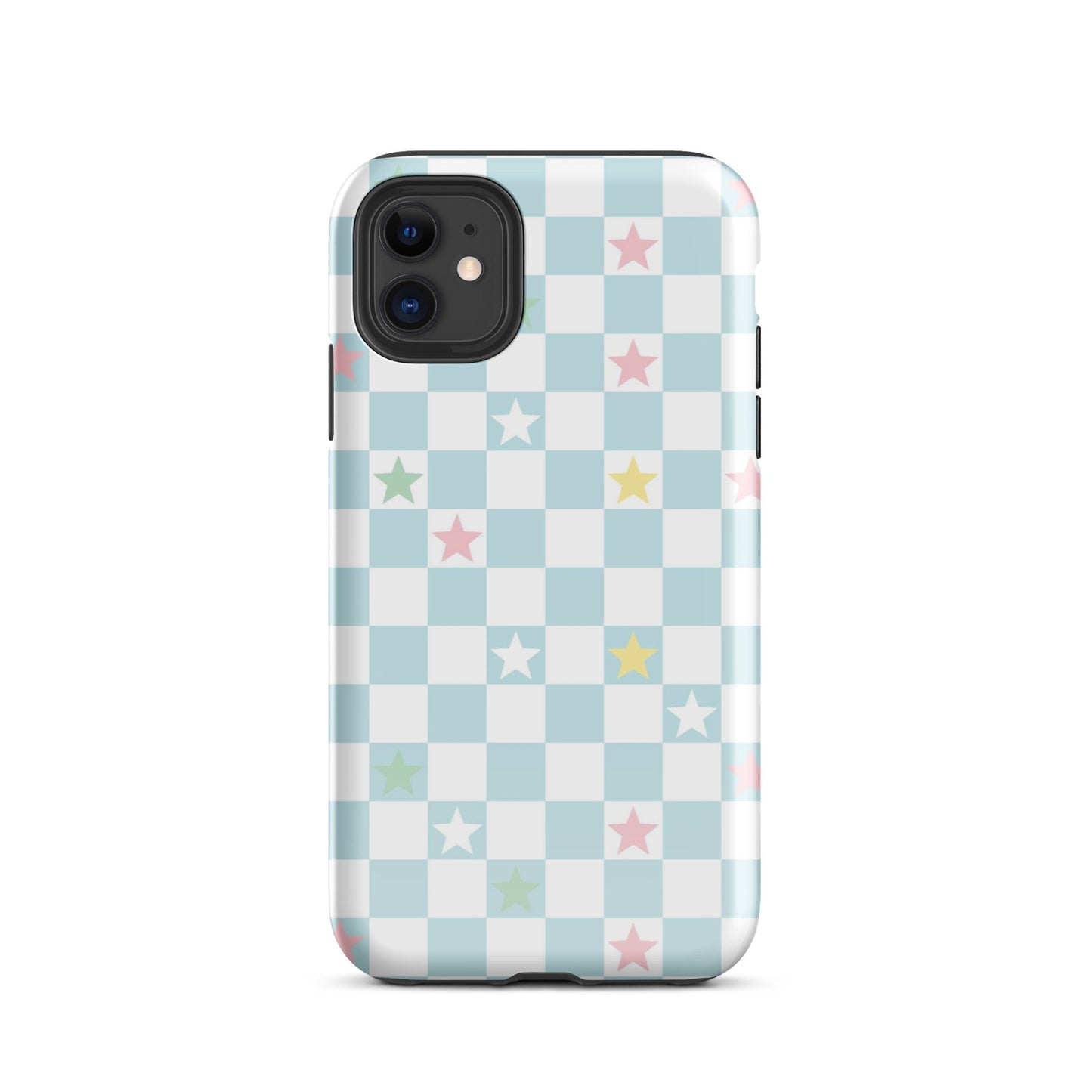 Stars Checkered iPhone Case