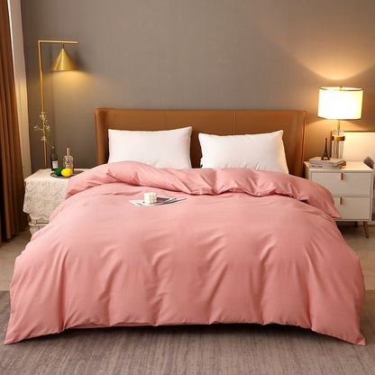 Solid Color Modern Style Pure Cotton Quilt Cover