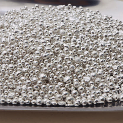 0.035 oz / 1g 99.99 Pure Silver Beads