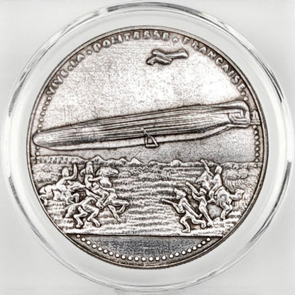 1913 Germany LZ13 Graf Zeppelin Commemorative Coin