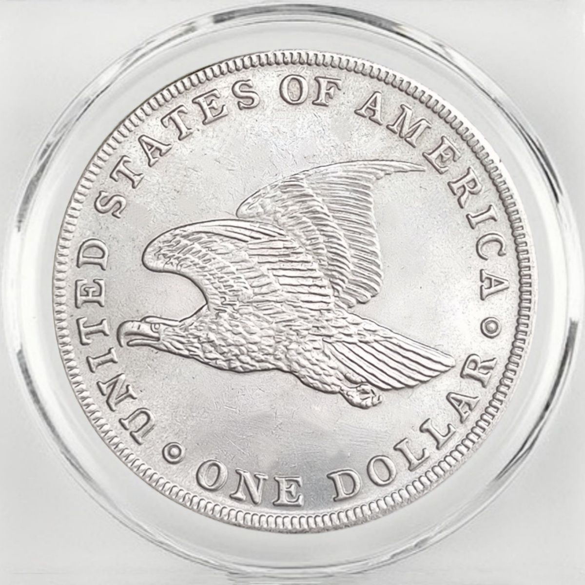 1836 United States Gobrecht Dollar High Relief Original Strike Silver Coin