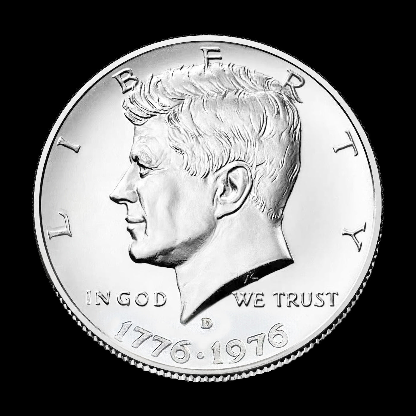 1776-1976 U.S. Bicentennial Lincoln Half Dollar Coin