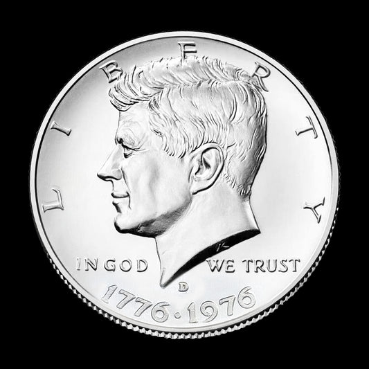 1776-1976 U.S. Bicentennial Lincoln Half Dollar Coin