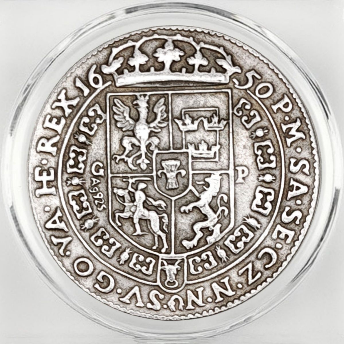 1650 Polish Kingdom Thaler – John II Casimir Vasa