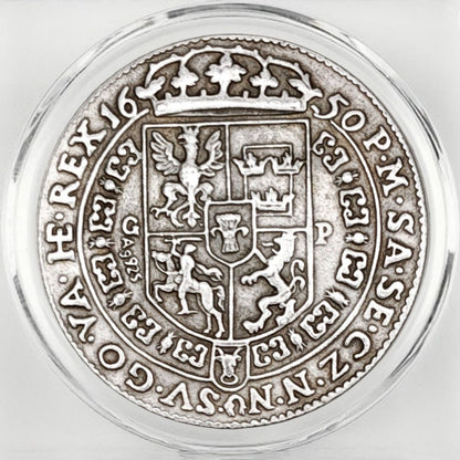 1650 Polish Kingdom Thaler – John II Casimir Vasa