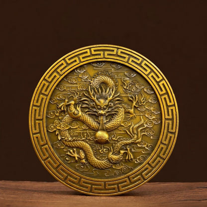 Dragon Pattern Bagua Ink Box