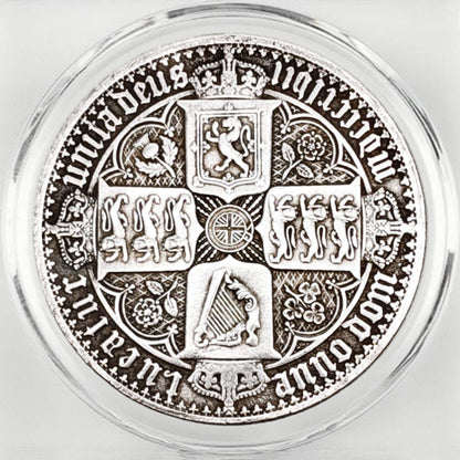 1847 United Kingdom Gothic Crown – Young Victoria Four Shield Design