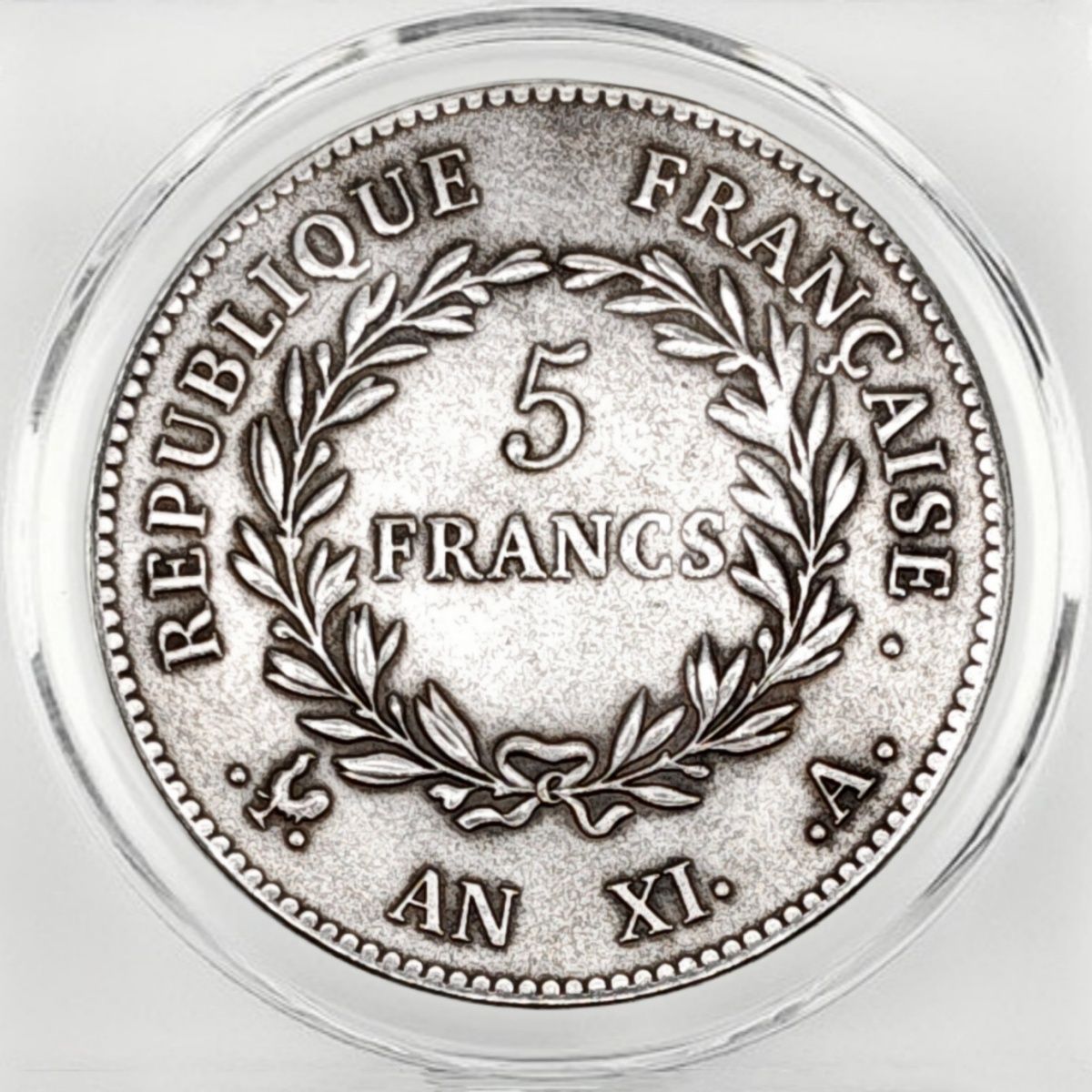 1970 France 5 Francs Notre-Dame de Paris Coin (1163–1345)