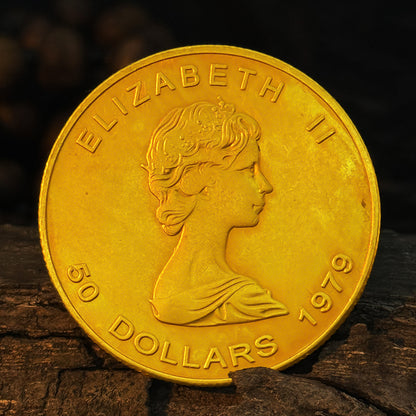 1979 Canada Elizabeth II $50 Maple Leaf Gold Coin