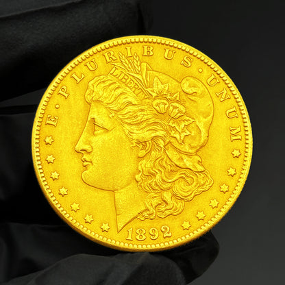 1878–1921 US Morgan Gold Dollar Replica