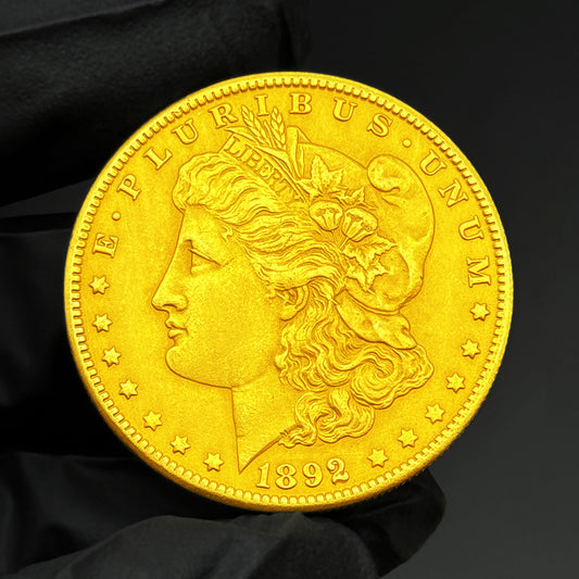 1878–1921 US Morgan Gold Dollar Replica