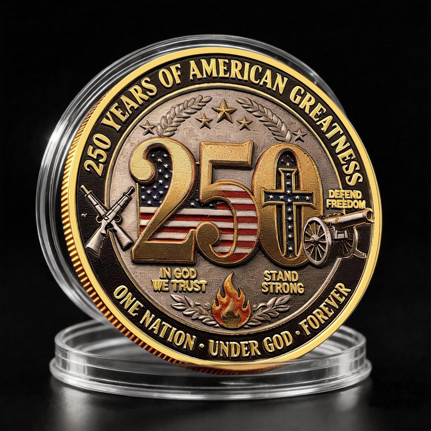 The 250th Anniversary Independence Day Coin