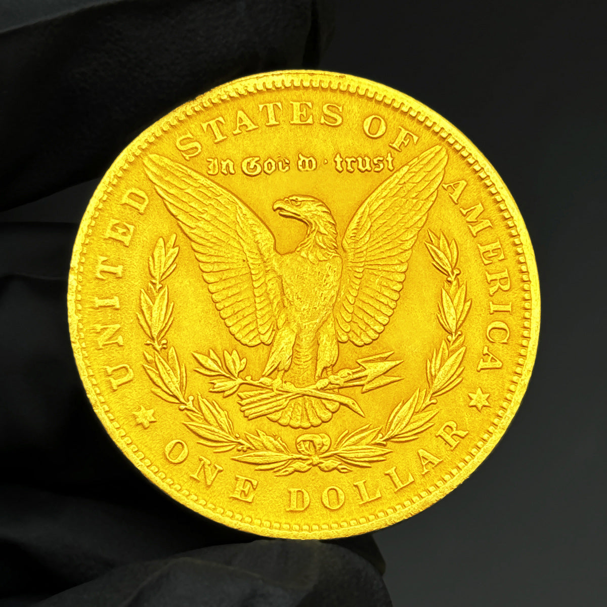 1878–1921 US Morgan Gold Dollar Replica