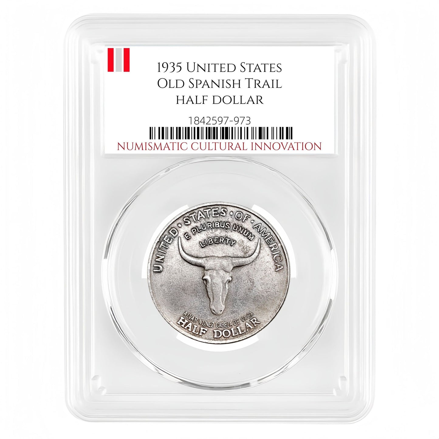 1935 United States Old Spanish Trail Half Dollar