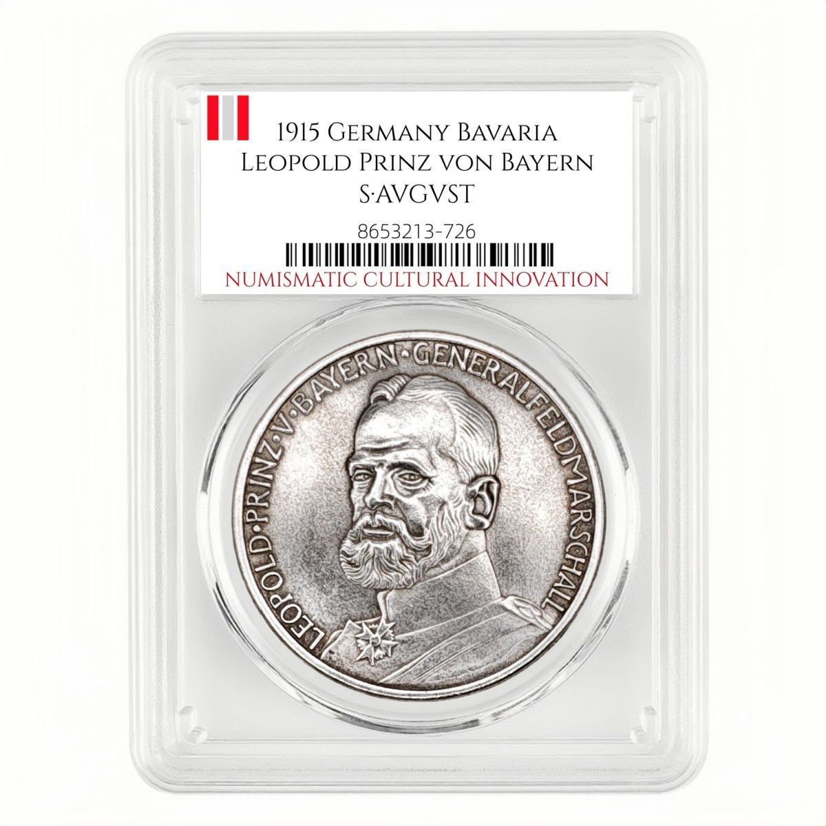 1915 Germany Bavarialeopold Prinz Von Bayerns.Avgvst