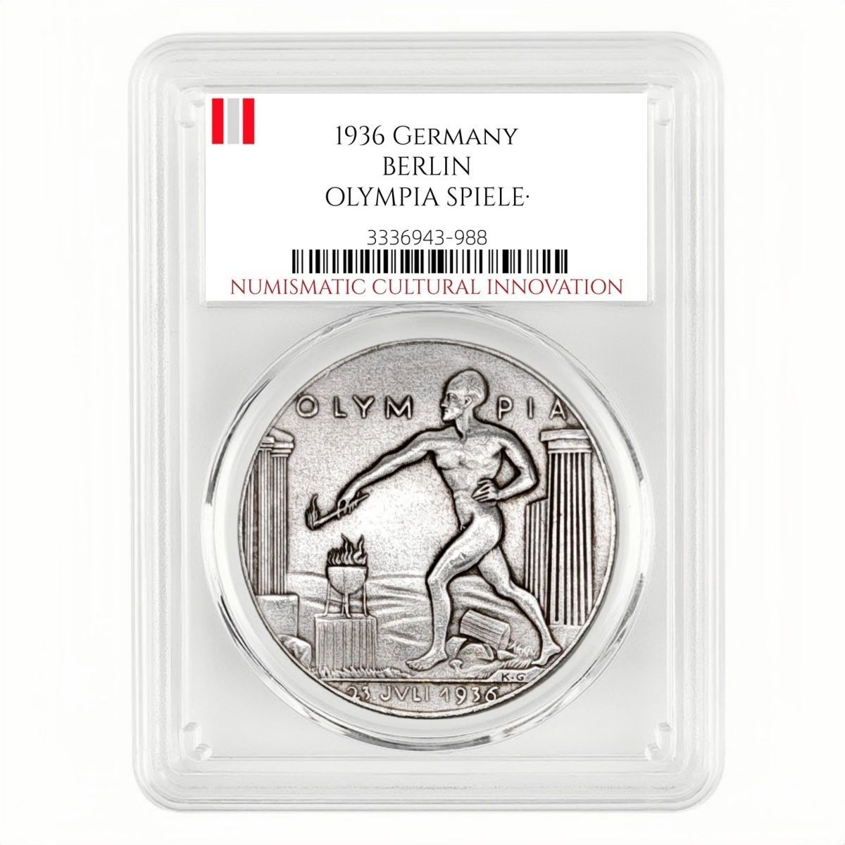 1936 Berlin Olympic Commemorative Coin