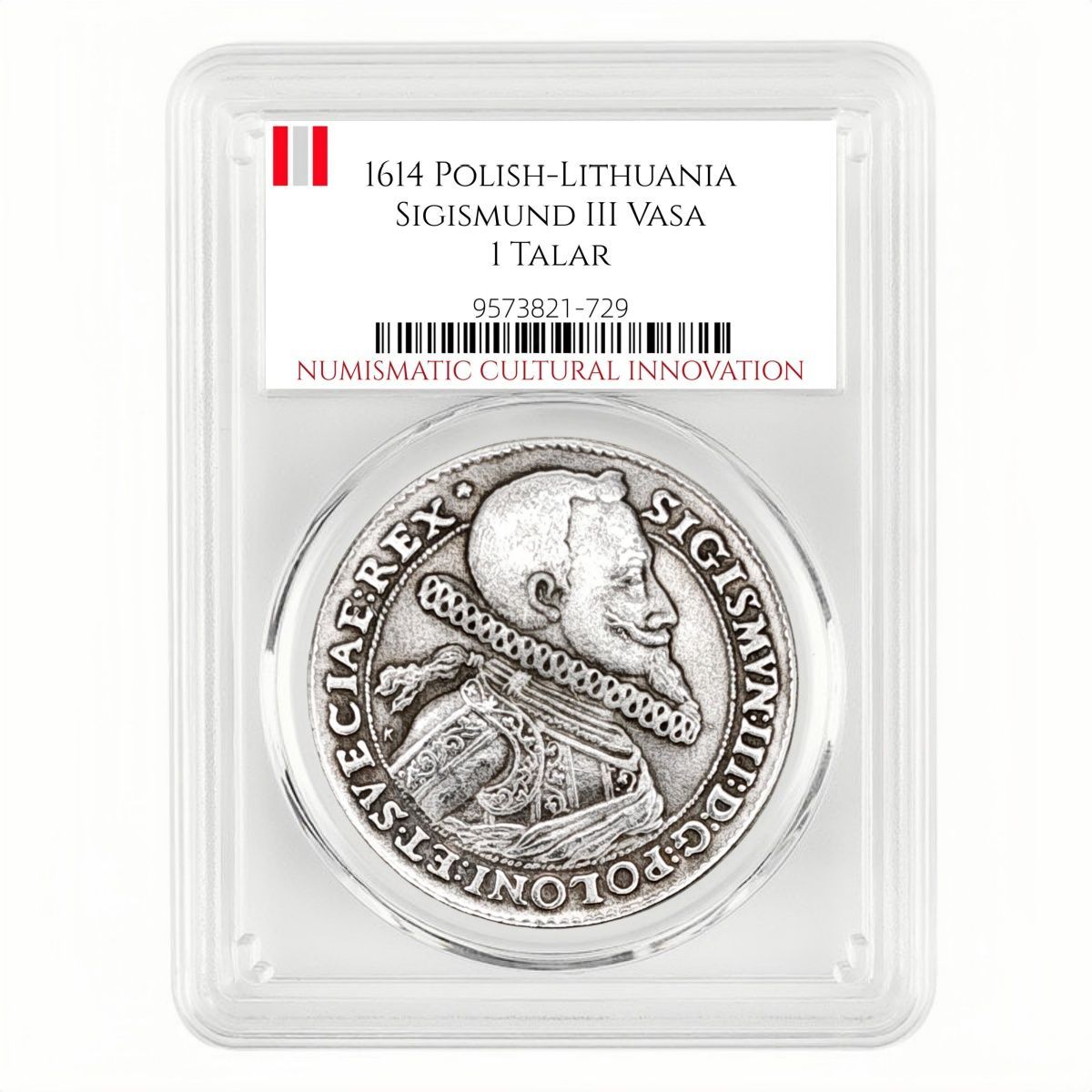 1614 Polish-Lithuania Sigismund III Vasa 1 Talar