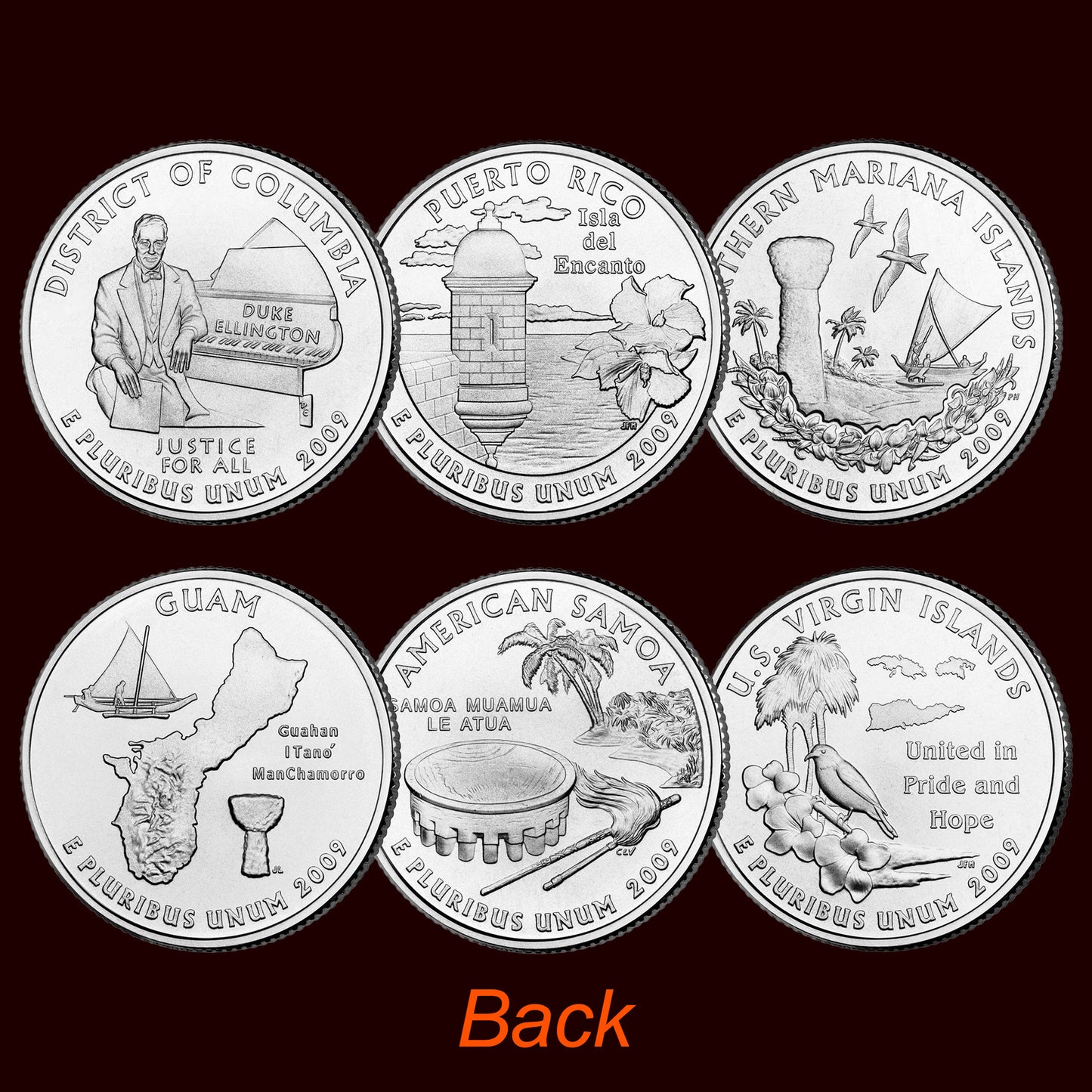 2009 Washington U.S. Territories & District of Columbia Quarter