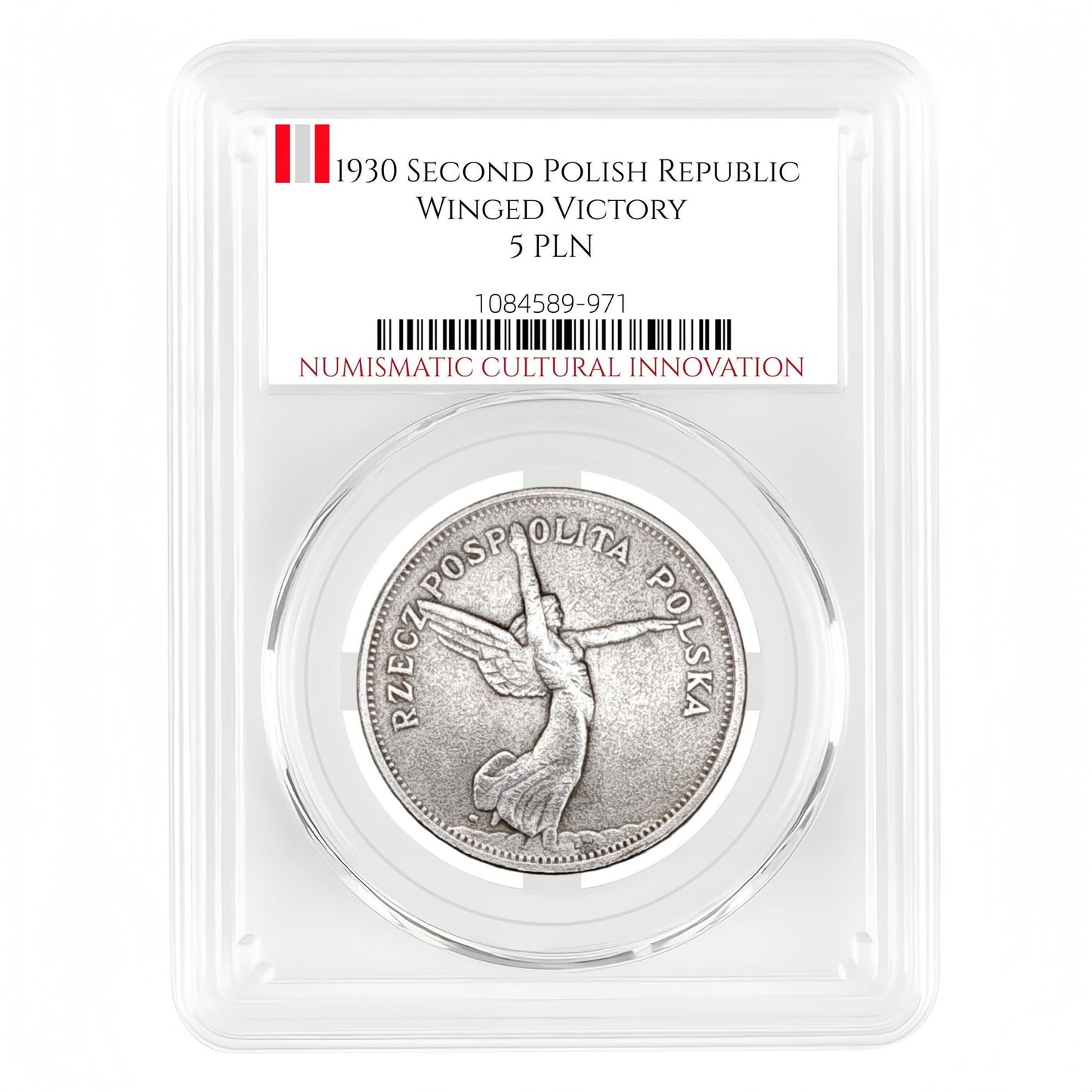 1930 Second Polish Republic Winged Victory 5 PLN