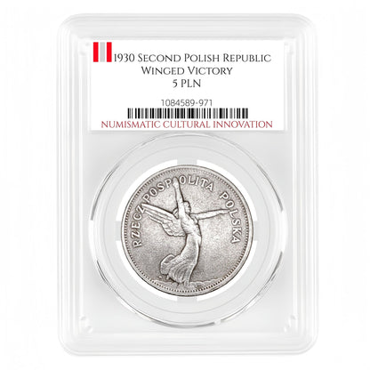 1930 Second Polish Republic Winged Victory 5 PLN