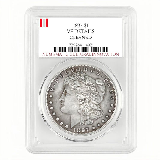 1878–1904 / 1921 U.S. Morgan Silver Dollar (Random Year)