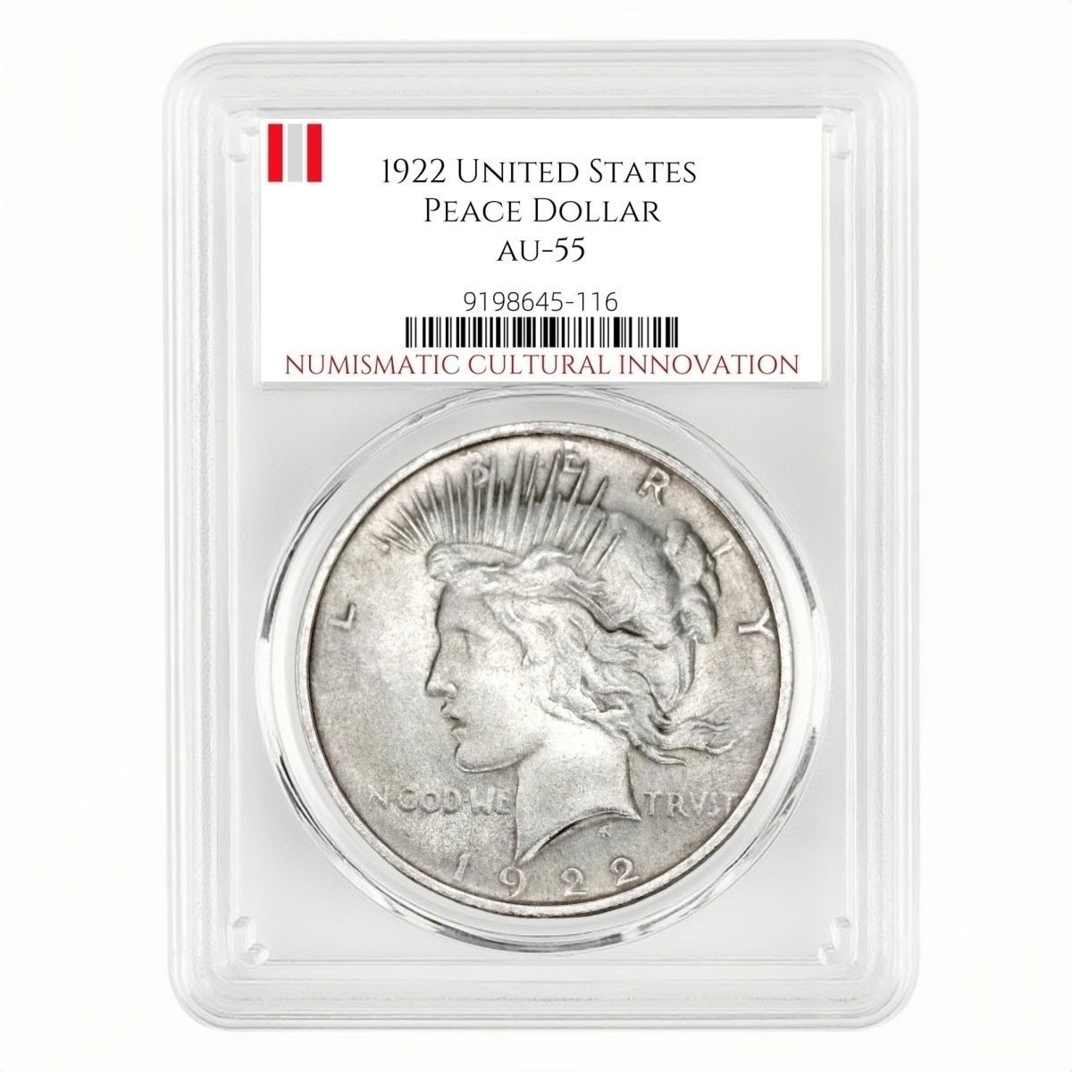 1922 U.S. Peace Dollar Coin