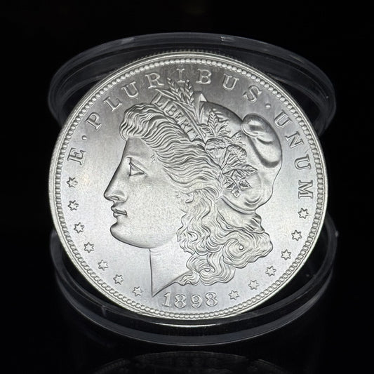 1898 United States Morgan Silver Dollar( Large Size )