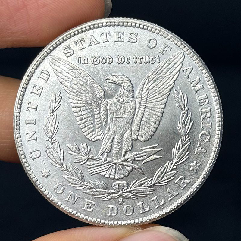 Hell Skeleton Gold & Silver Tone Coin