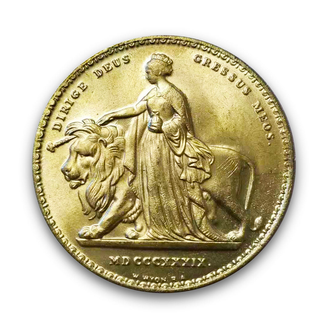 1839 Queen Victoria Gold Coin