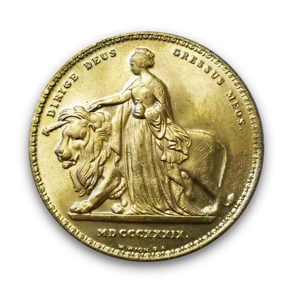 1839 Queen Victoria Gold Coin