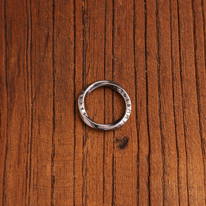 “Eternal Möbius Loop” | Nordic Rune Mobius Infinity Pendant Necklace