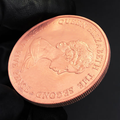 1978 Guernsey 25 Pence Elizabeth II Copper Coin