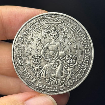 1343 England Edward III Florin Coin
