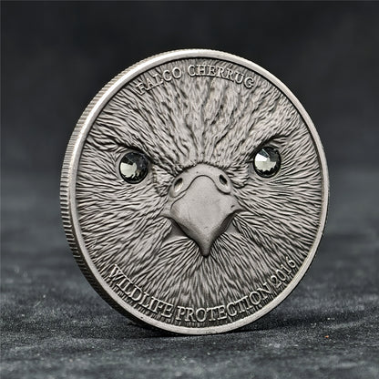 16 Animals Rhinestone 3D Relief Coin