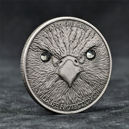 16 Animals Rhinestone 3D Relief Coin
