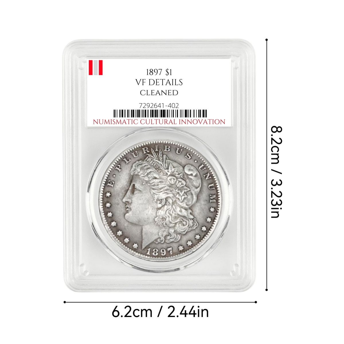 1878–1904 / 1921 U.S. Morgan Silver Dollar (Random Year)