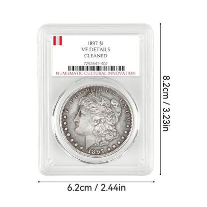 1878–1904 / 1921 U.S. Morgan Silver Dollar (Random Year)