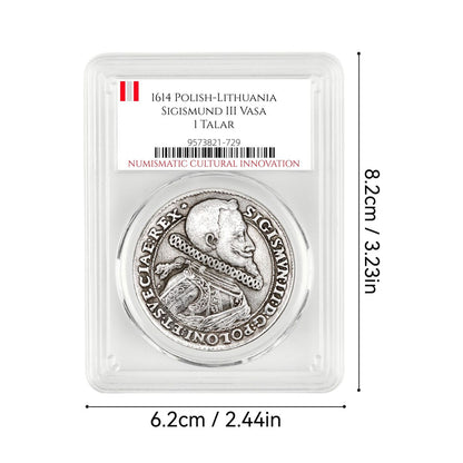 1614 Polish-Lithuania Sigismund III Vasa 1 Talar