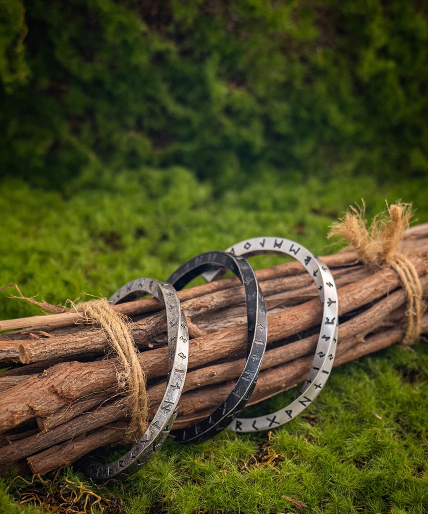 Viking Rune Mobius Bracelet