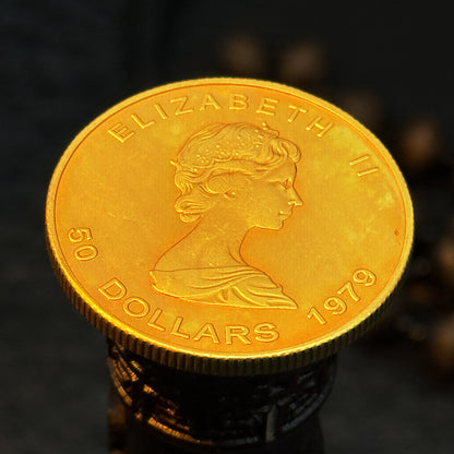 1979 Canada Elizabeth II $50 Maple Leaf Gold Coin