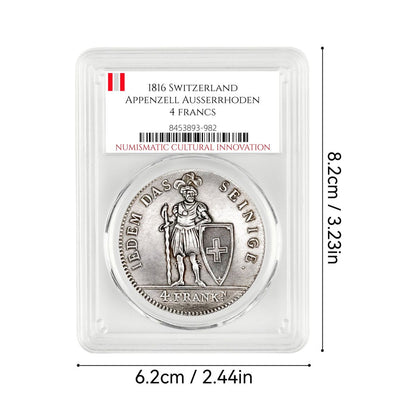 1816 Switzerland Appenzell Ausserrhoden 4 Francs